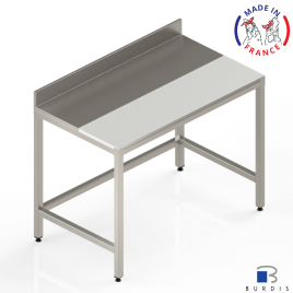 Burdis Cutting table with mixed top (stainless steel/PE)