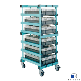 PVC resin chilling trolley BURDIS