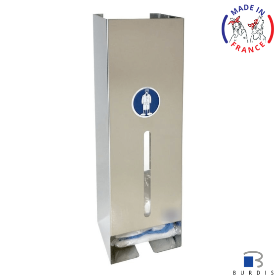 Burdis Stainless steel visitors kits dispenser