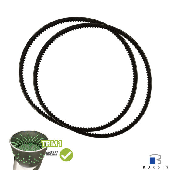 Belts for TRM1 plucking machine - set of 2