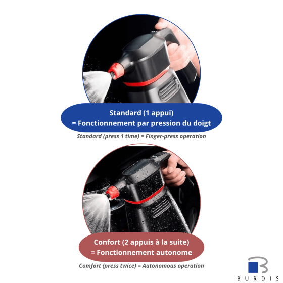 Electric foam sprayer