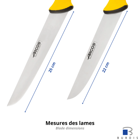 Couteau à parer lame droite