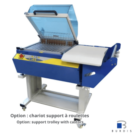 Soudeuse en L à cloche pour film rétractable