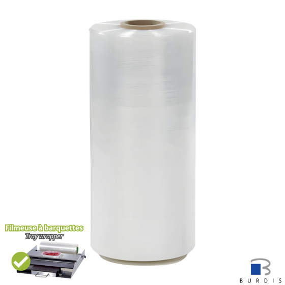Film Etirable 550 mm EP14 1500mL mandrin 76 mm BURDIS