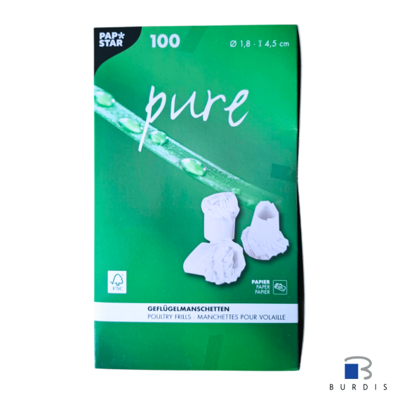 Poultry frills - box of 100