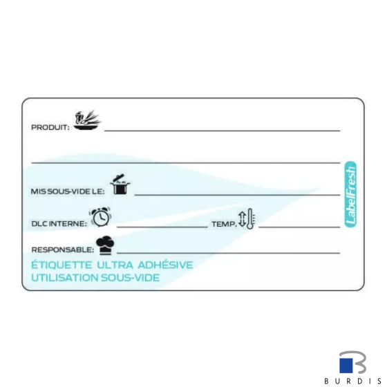 Ultra-strong vacuum labels