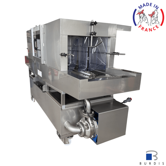 burdis Stainless steel crate washer