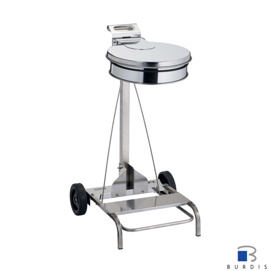BURDIS Round sack holder - AISI 430 stainless steel
